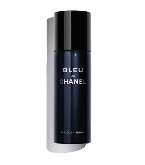 chanel blue all over spray|chanel deodorant spray for men.